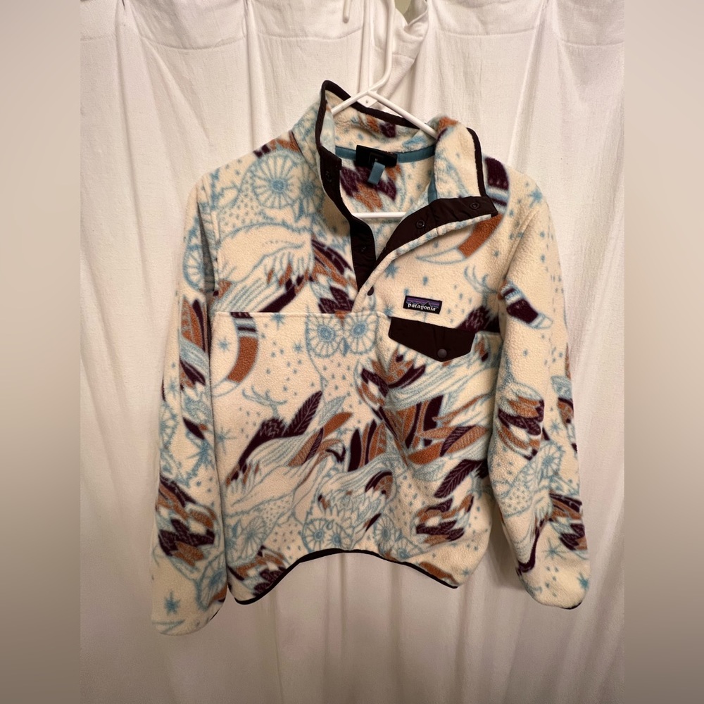 SOLD! Patagonia Owl Synchilla